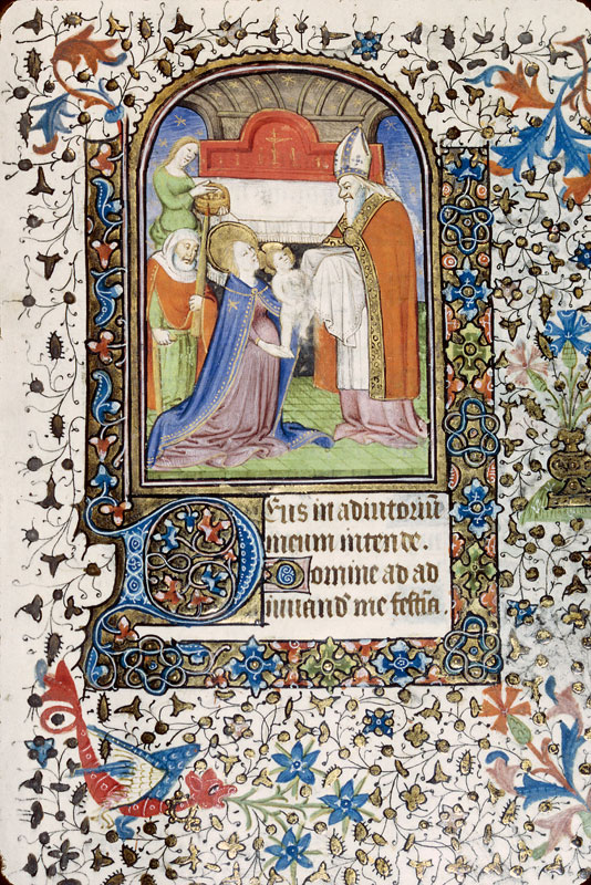 Heures à l'usage de Besançon - Page décorée_0