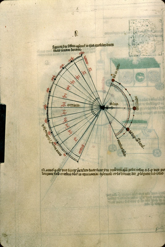 Postilla in Bibliam - Cadran solaire d'Achaz