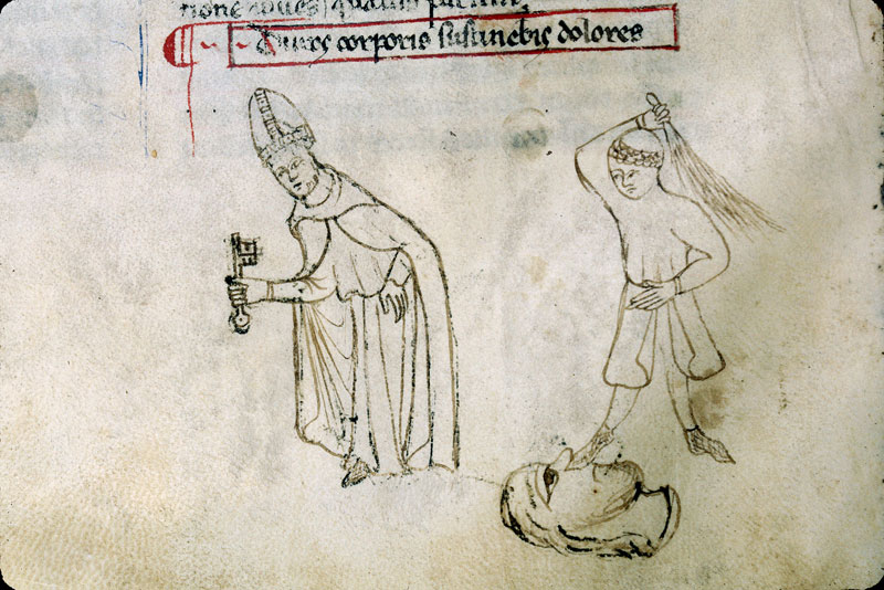 Vaticinia de summis pontificibus - Pape frappé (Le)_0