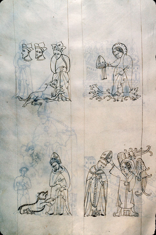 Vaticinia de summis pontificibus - Pape couronné par l'ange (Le)_1