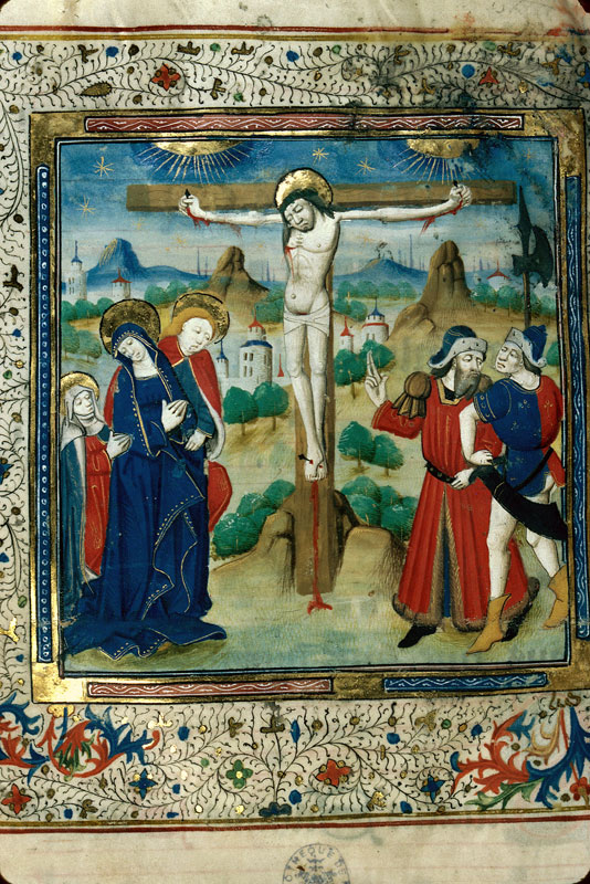 Evangéliaire - Crucifixion