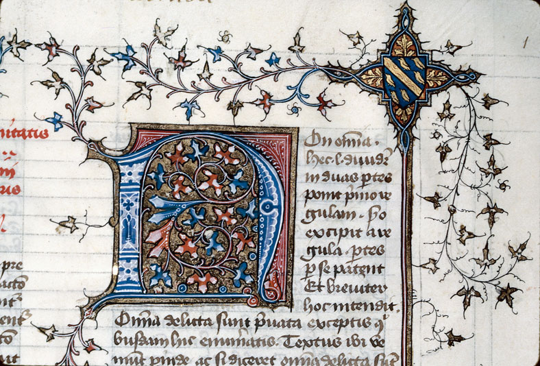 Digestum vetus - Initiale ornée_0