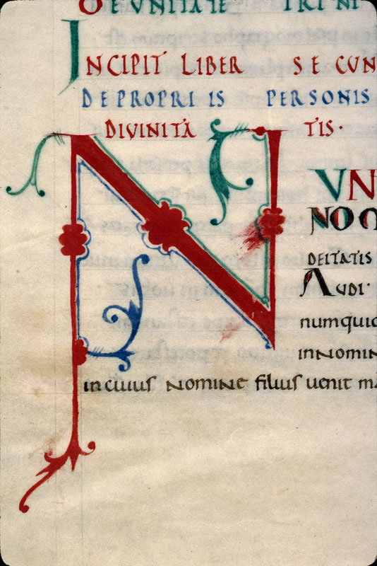 Opuscula - Initiale ornée