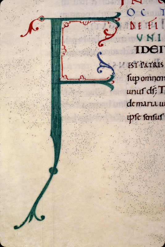 Opuscula - Initiale ornée