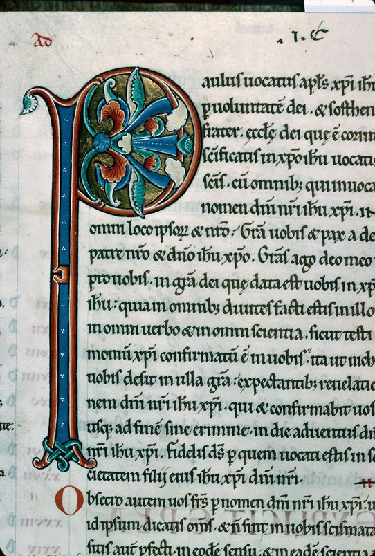 Bible - Initiale ornée
