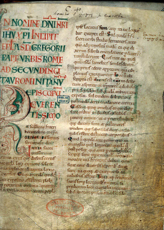 Homiliae in Evangelia - Hybrides zoomorphes