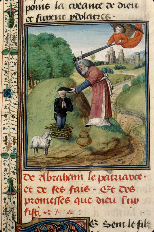 Histoire ancienne jusqu'à César - Sacrifice d'Abraham