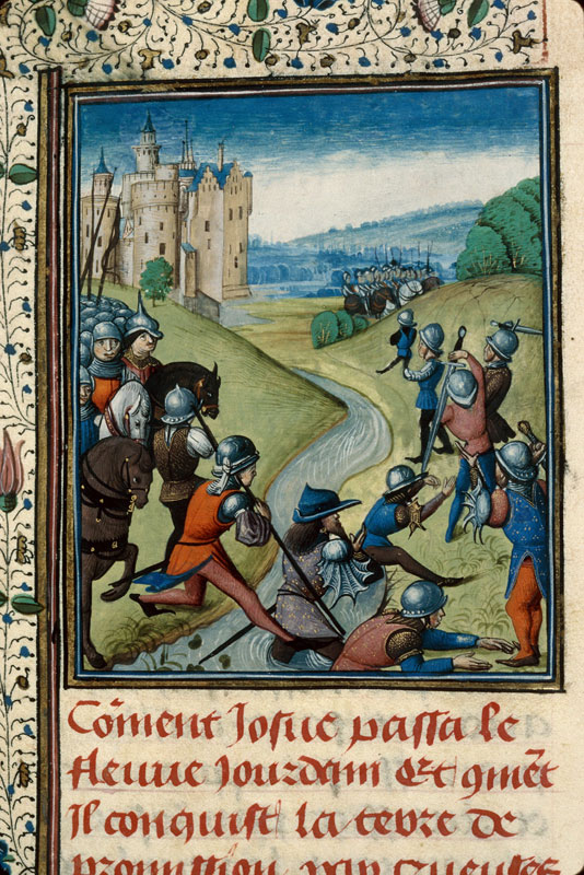 Histoire ancienne jusqu'à César - Passage du Jourdain