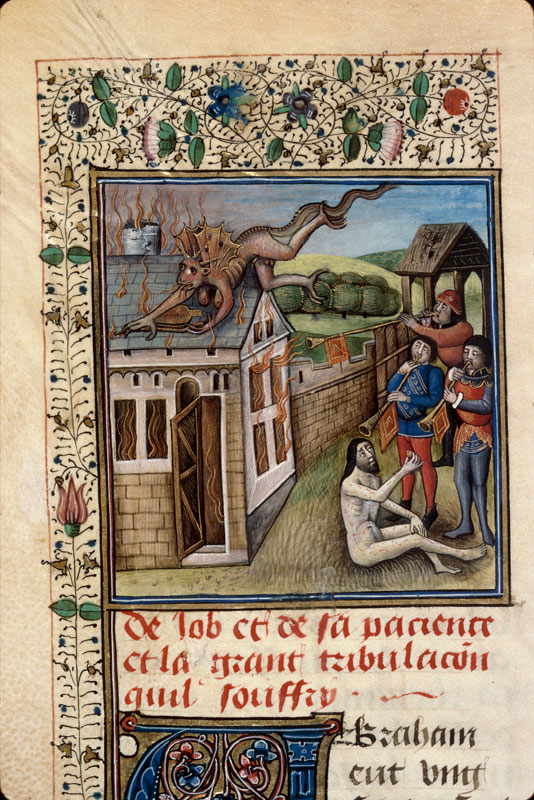 Histoire ancienne jusqu'à César - Job éprouvé par le diable, et ses amis