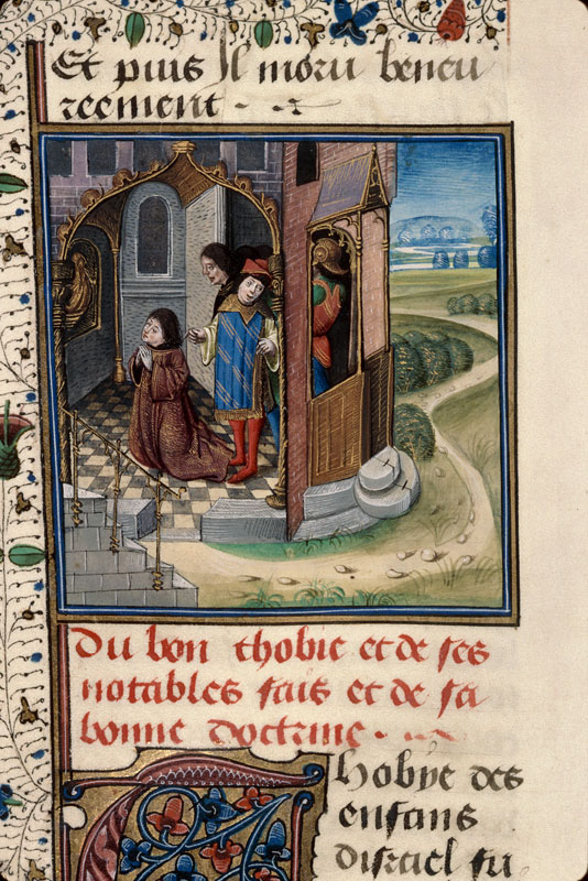 Histoire ancienne jusqu'à César - Tobie en prière