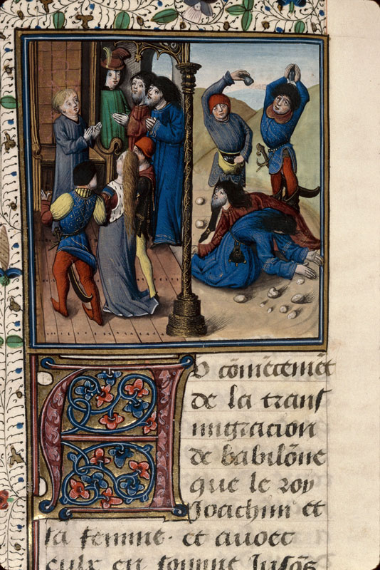 Histoire ancienne jusqu'à César - Jugement de Daniel et lapidation des deux vieillards