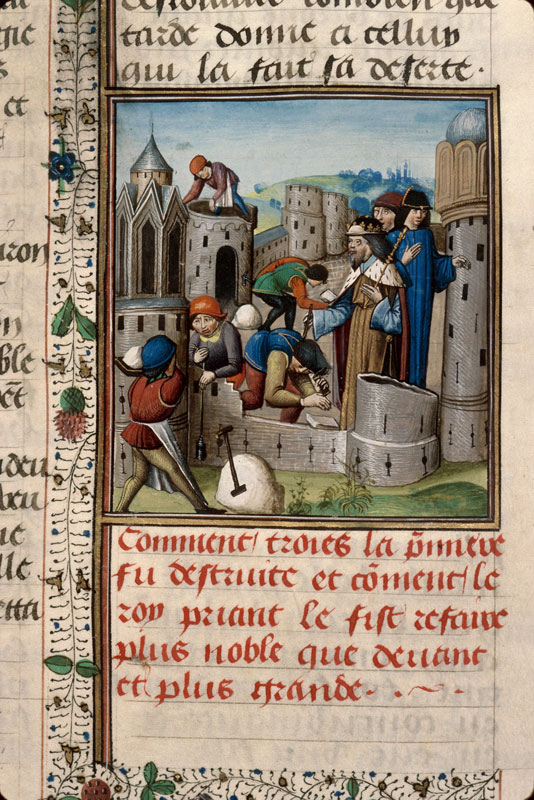Histoire ancienne jusqu'à César - Priam et la reconstruction de Troie