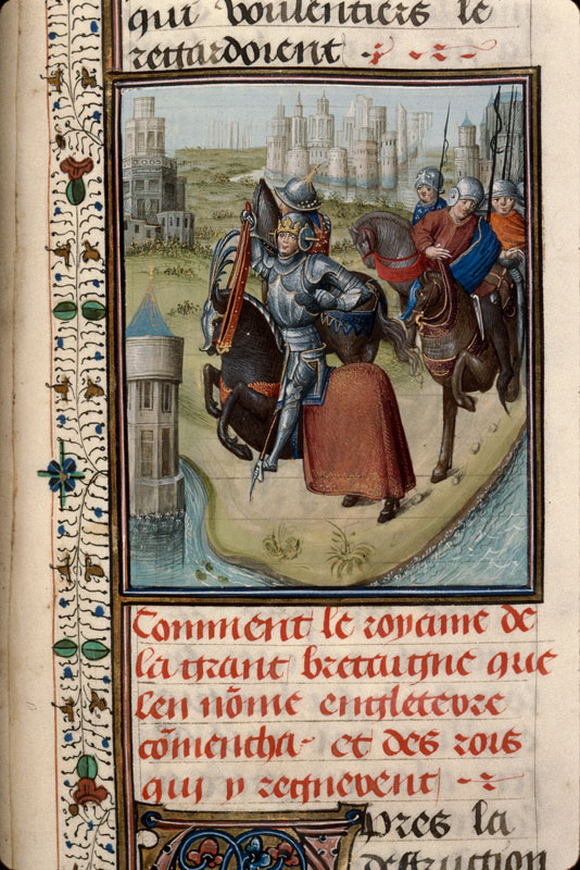 Histoire ancienne jusqu'à César - Brutus conquérant l'Angleterre
