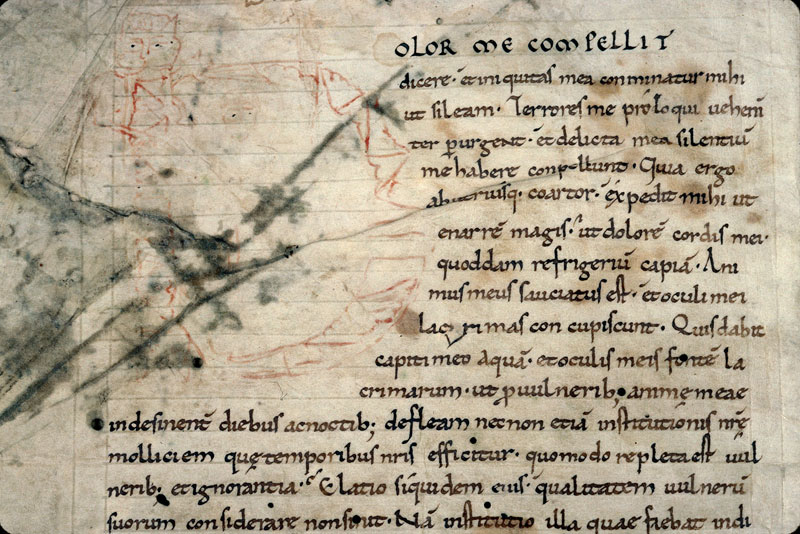 Vitae sanctorum - Initiale ornée_0