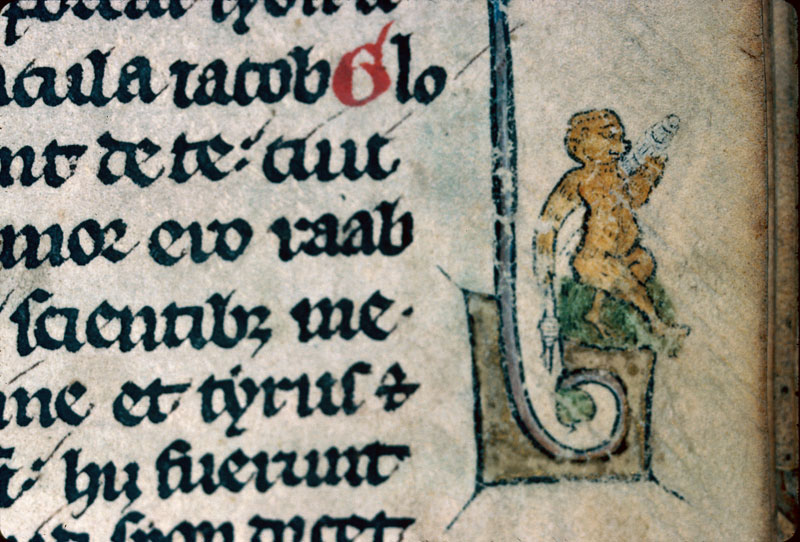 Heures/Vie de sainte Marguerite - Hybride anthropomorphe/Singe filant