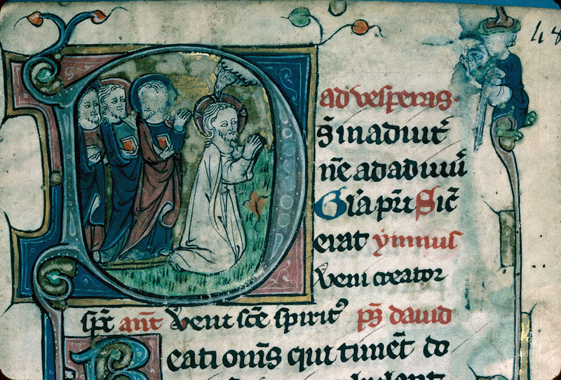 Heures/Vie de sainte Marguerite - Agonie du Christ