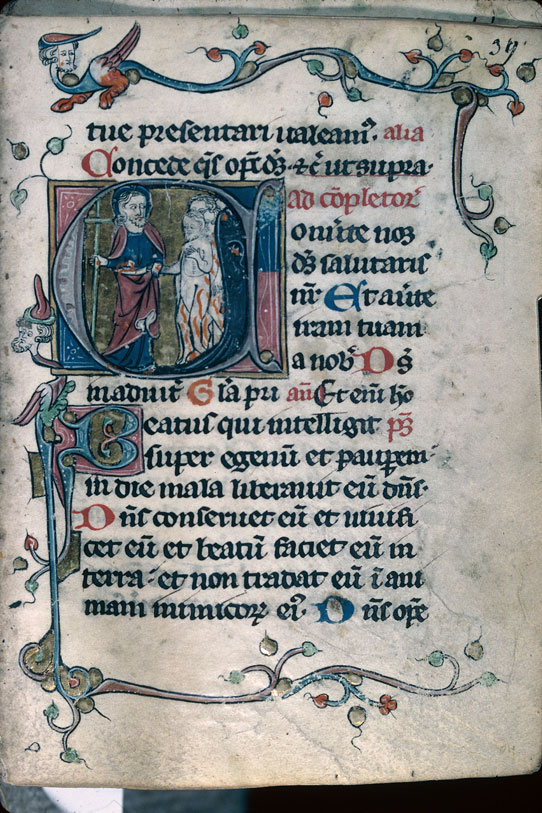 Heures/Vie de sainte Marguerite - Hybrides anthropomorphes