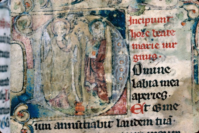 Heures/Vie de sainte Marguerite - Annonciation