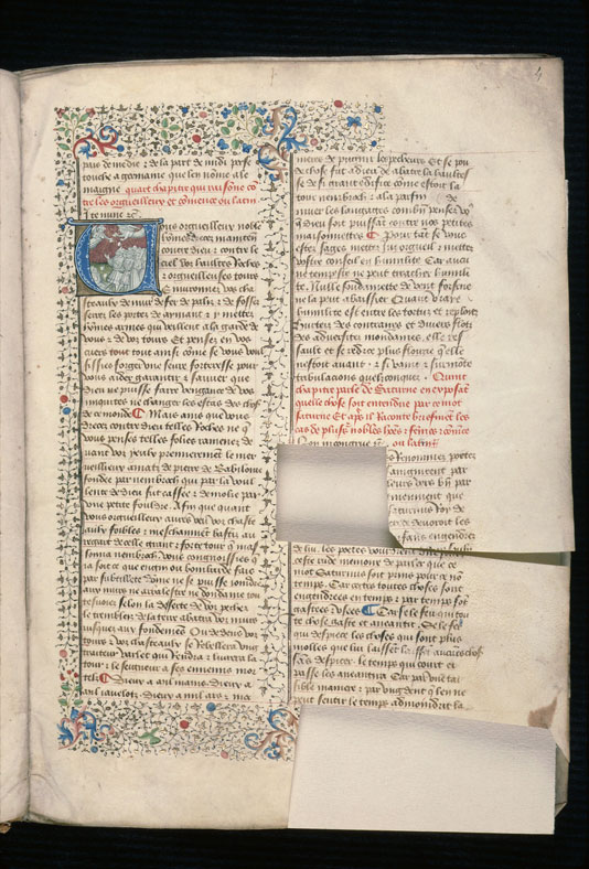 Cas des nobles hommes et femmes (Des) - Anges lapidant les orgueilleux_1