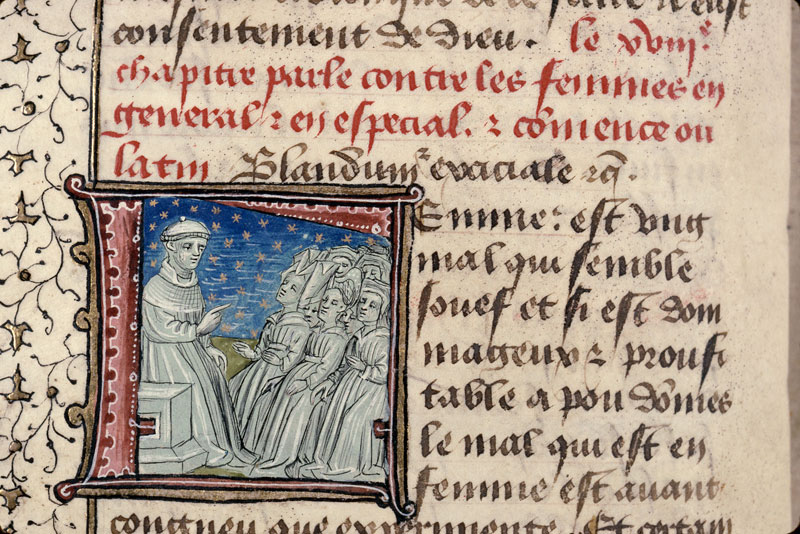 Cas des nobles hommes et femmes (Des) - Boccace s'adressant aux femmes