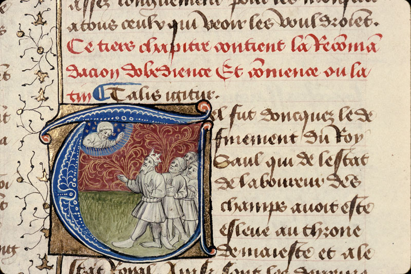 Cas des nobles hommes et femmes (Des) - Dieu rejetant Saül