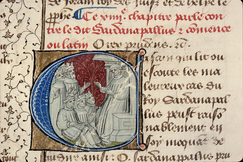 Cas des nobles hommes et femmes (Des) - Boccace s'adressant à des rois