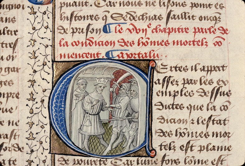 Cas des nobles hommes et femmes (Des) - Assassinat d'un roi