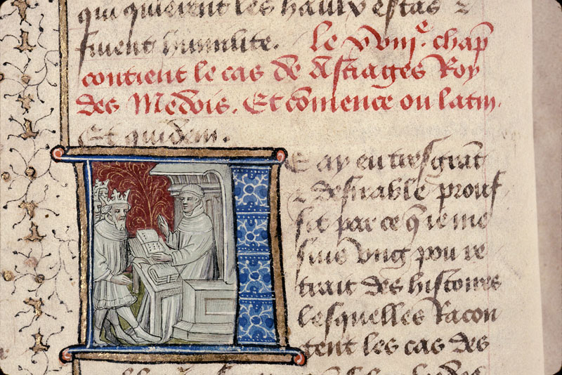 Cas des nobles hommes et femmes (Des) - Boccace s'adressant à des rois