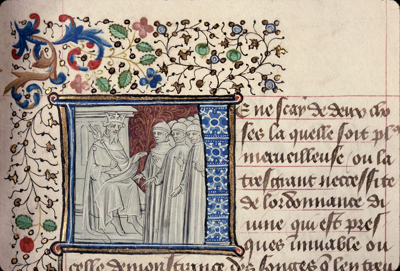 Cas des nobles hommes et femmes (Des) - Astyage consultant des mages