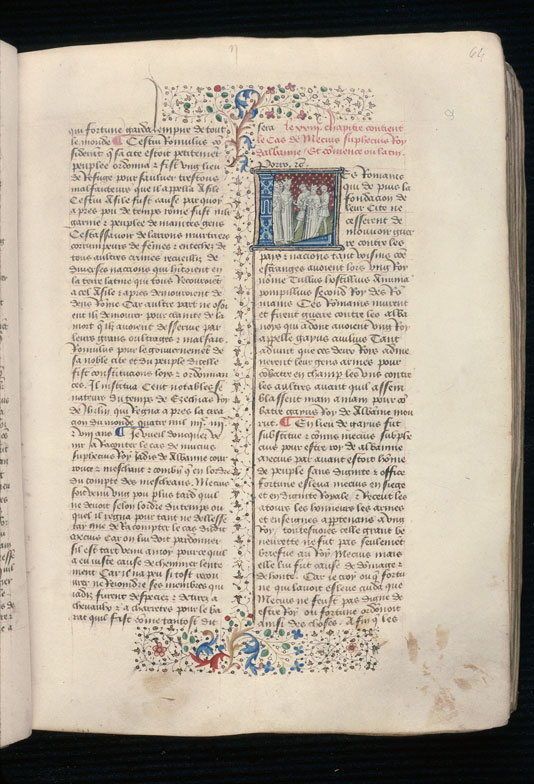 Cas des nobles hommes et femmes (Des) - Mettius Fufetius prisonnier de Tullus Hostilius_1