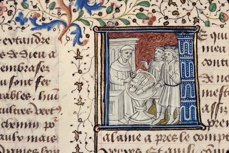 Cas des nobles hommes et femmes (Des) - Personnages de Boccace s'adressant à l'auteur