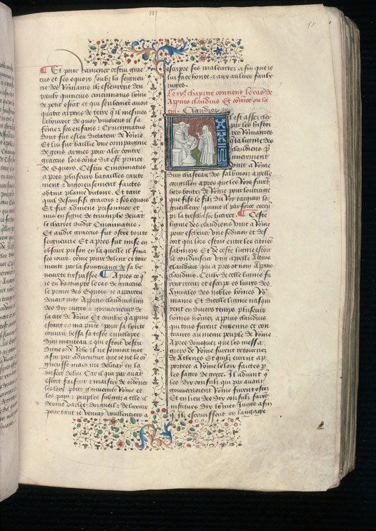 Cas des nobles hommes et femmes (Des) - Appius Claudius s'adressant à Boccace_1
