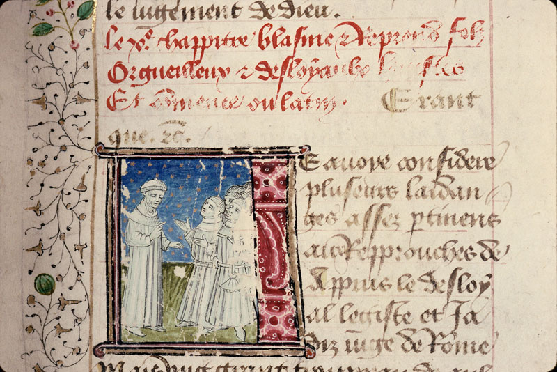 Cas des nobles hommes et femmes (Des) - Boccace s'adressant aux légistes