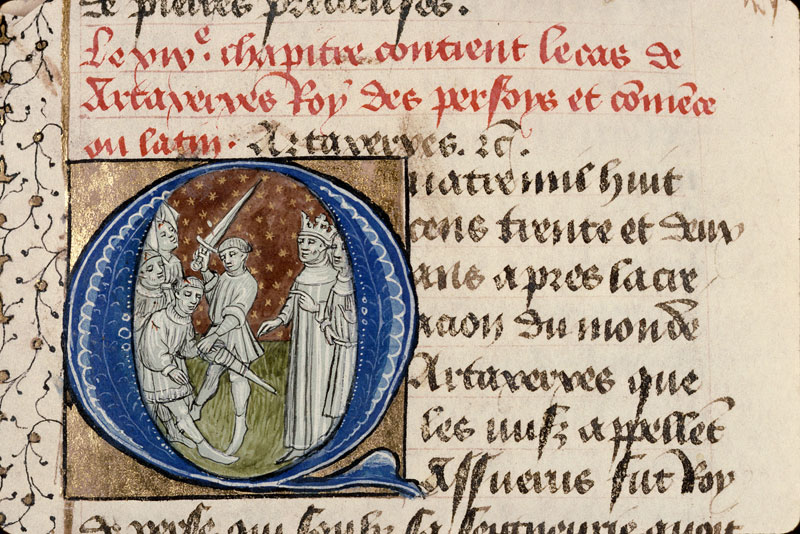 Cas des nobles hommes et femmes (Des) - Artaxerxès II faisant exécuter ses fils et leurs épouses