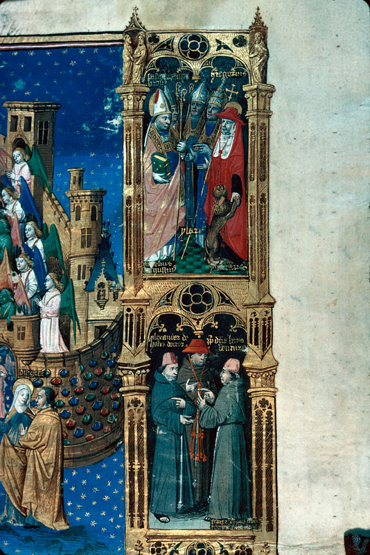 Cité de Dieu - Docteurs de l'Eglise franciscains/Pères de l'Eglise