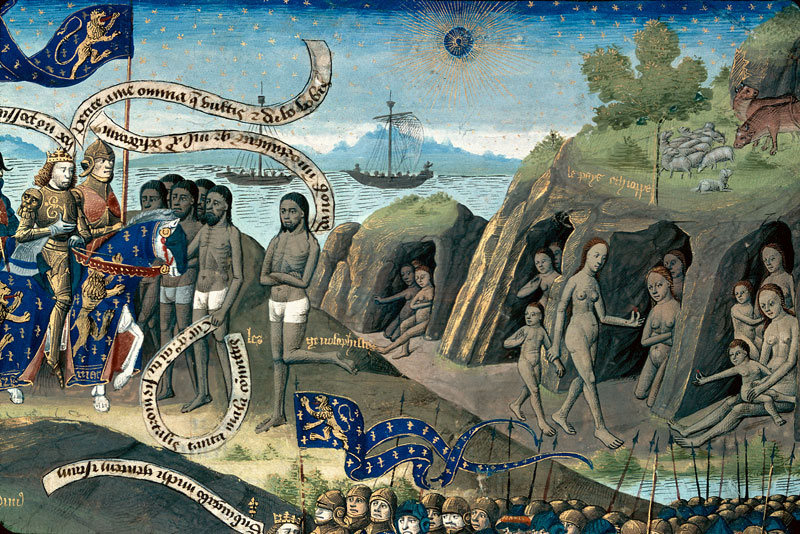Cité de Dieu - Alexandre s'adressant aux Gymnosophistes
