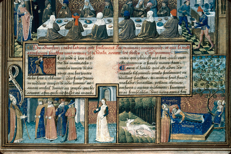 Cité de Dieu - Saint Augustin s'adressant à un groupe de magistrats_2