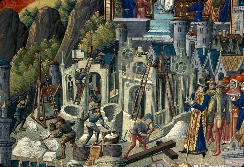 Cité de Dieu - Marcus Marcellus faisant construire deux temples à Rome