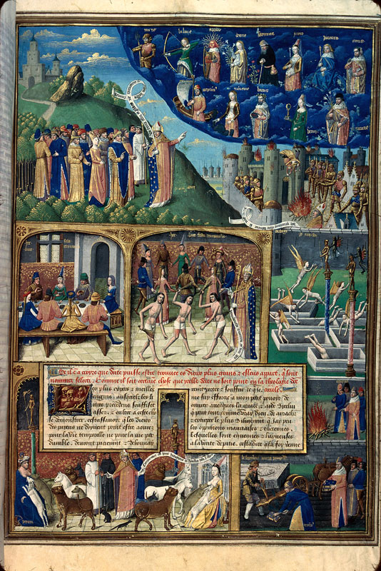 Cité de Dieu - Saint Augustin dénonçant aux païens leurs grandes divinités_2