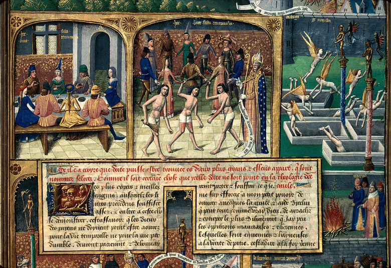 Cité de Dieu - Saint Augustin et les Fêtes terminales et temporales et la fustigation