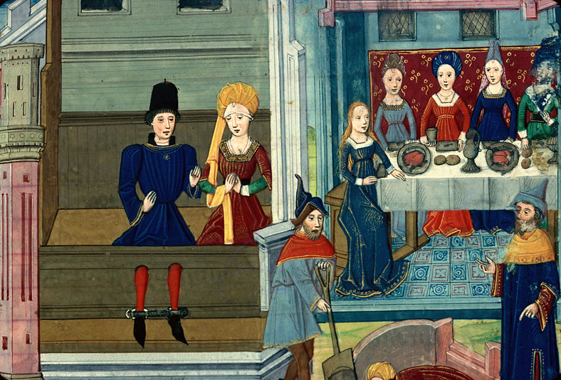 Légende dorée - Supplice de saint Chrysante et de sainte Darie
