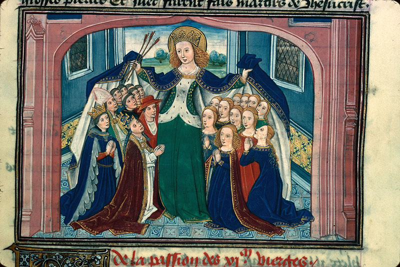 Légende dorée - Sainte Ursule et les onze mille vierges