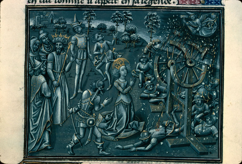 Légende dorée - Martyre de sainte Catherine