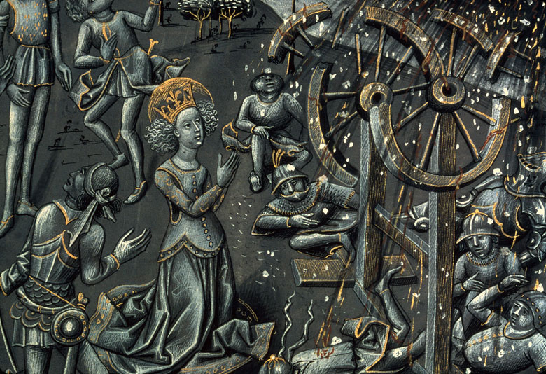 Légende dorée - Martyre de sainte Catherine_1