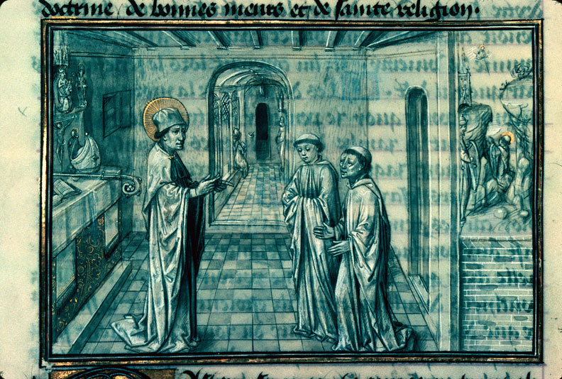 Légende dorée - Saint Pasteur abbé au désert/Saint Pasteur et religieux