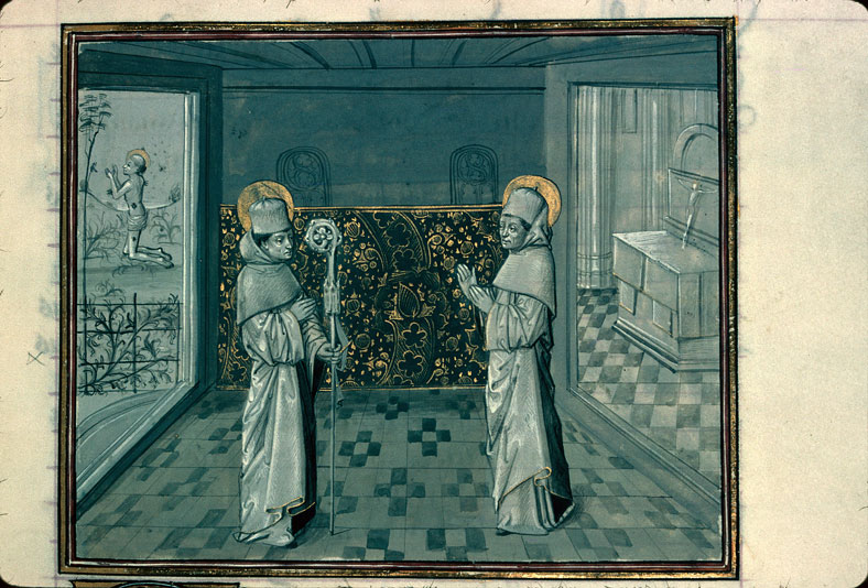 Légende dorée - Saint Jean abbé au désert/Saint Jean abbé et Episius