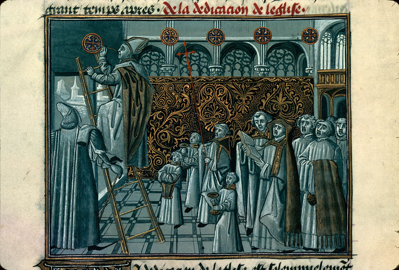 Légende dorée - Dédicace d'une église
