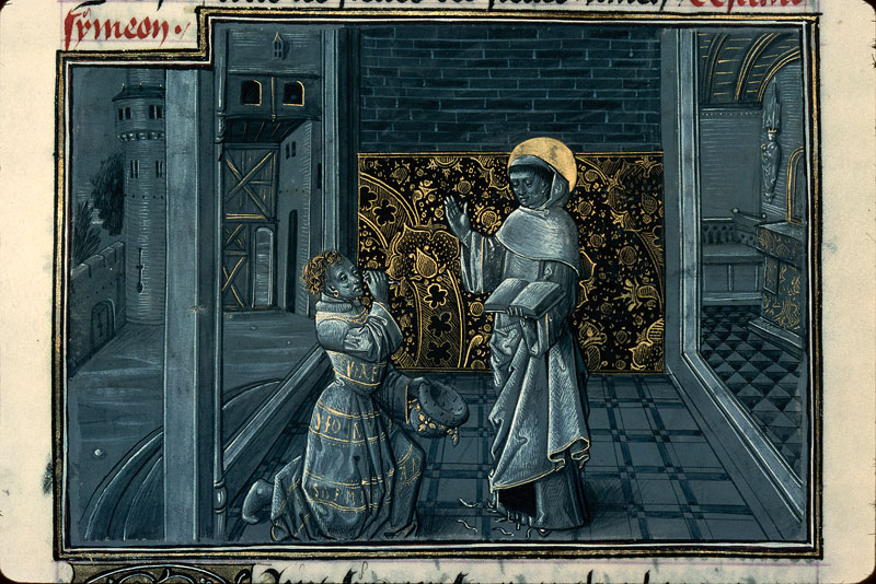 Légende dorée - Saint Siméon Stylite et le miracle du roi sarrasin