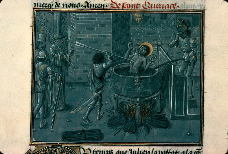 Légende dorée - Martyre de saint Cyriaque de Jérusalem