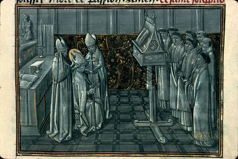 Légende dorée - Saint Sulpice sacré évêque